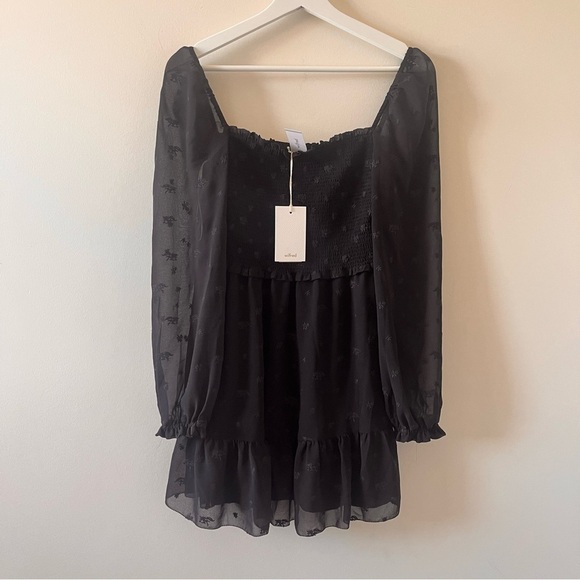 ARITZIA WILFRED Black Tempest Dress Size Small - Picture 3 of 13